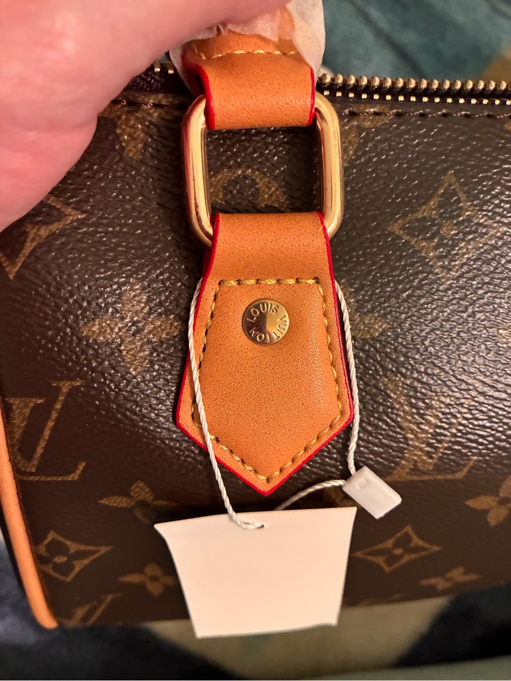 LV Monogram Speedy Style Bag - Picture 5 of 7